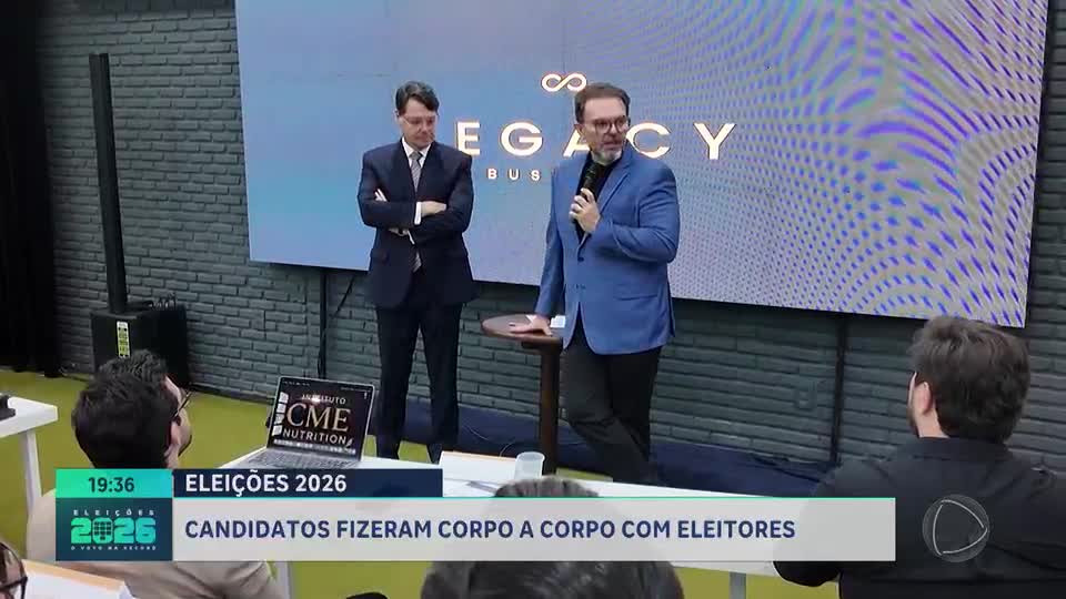 Assista como foi a agenda de campanha dos candidatos ao governo do DF nesta terça-feira