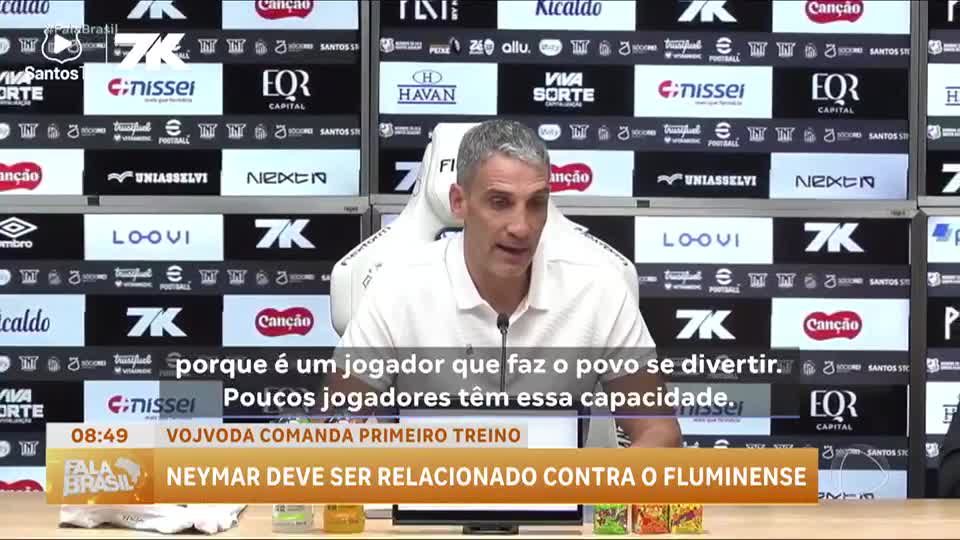 Fala Esporte: Juan Pablo Vojvoda assume o Santos e espera contar com Neymar