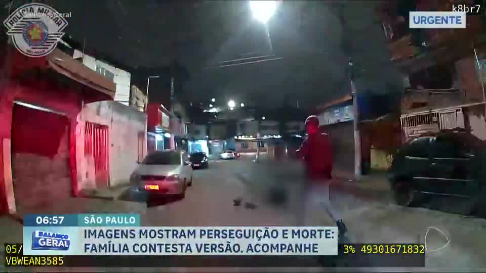 Câmeras corporais revelam detalhes de abordagem da PM que terminou em morte na zona sul de SP