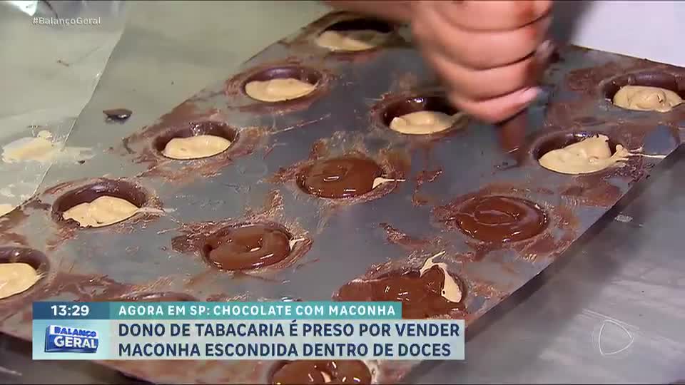 Dono de tabacaria é preso suspeito de vender chocolate com maconha para estudantes