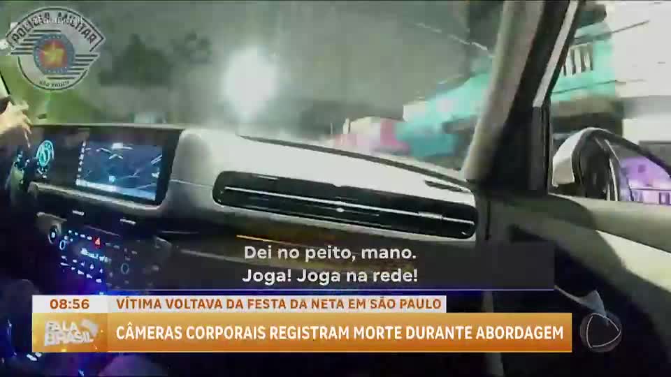 Imagens de câmeras corporais revelam morte em abordagem policial em SP