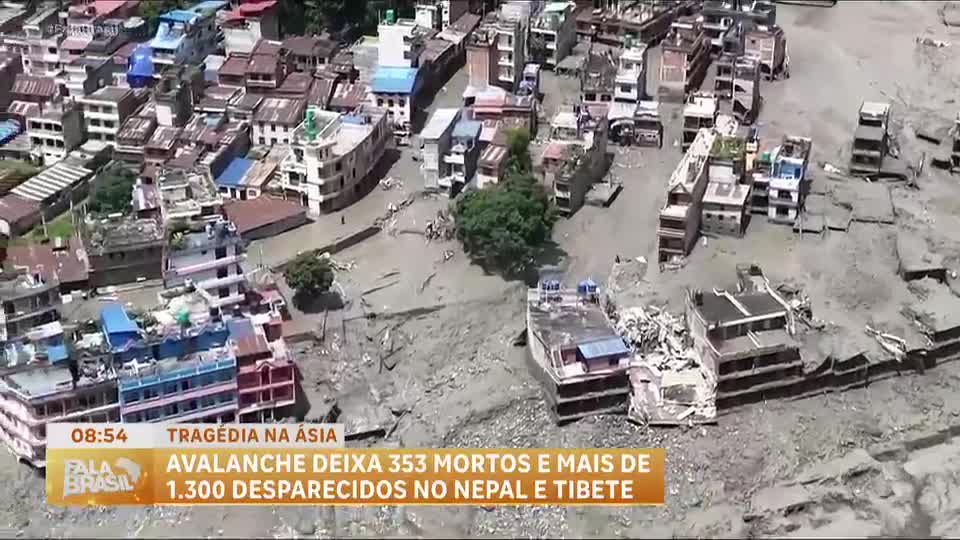 Avalanche no Nepal deixa 353 mortos e mais de 1.300 desaparecidos