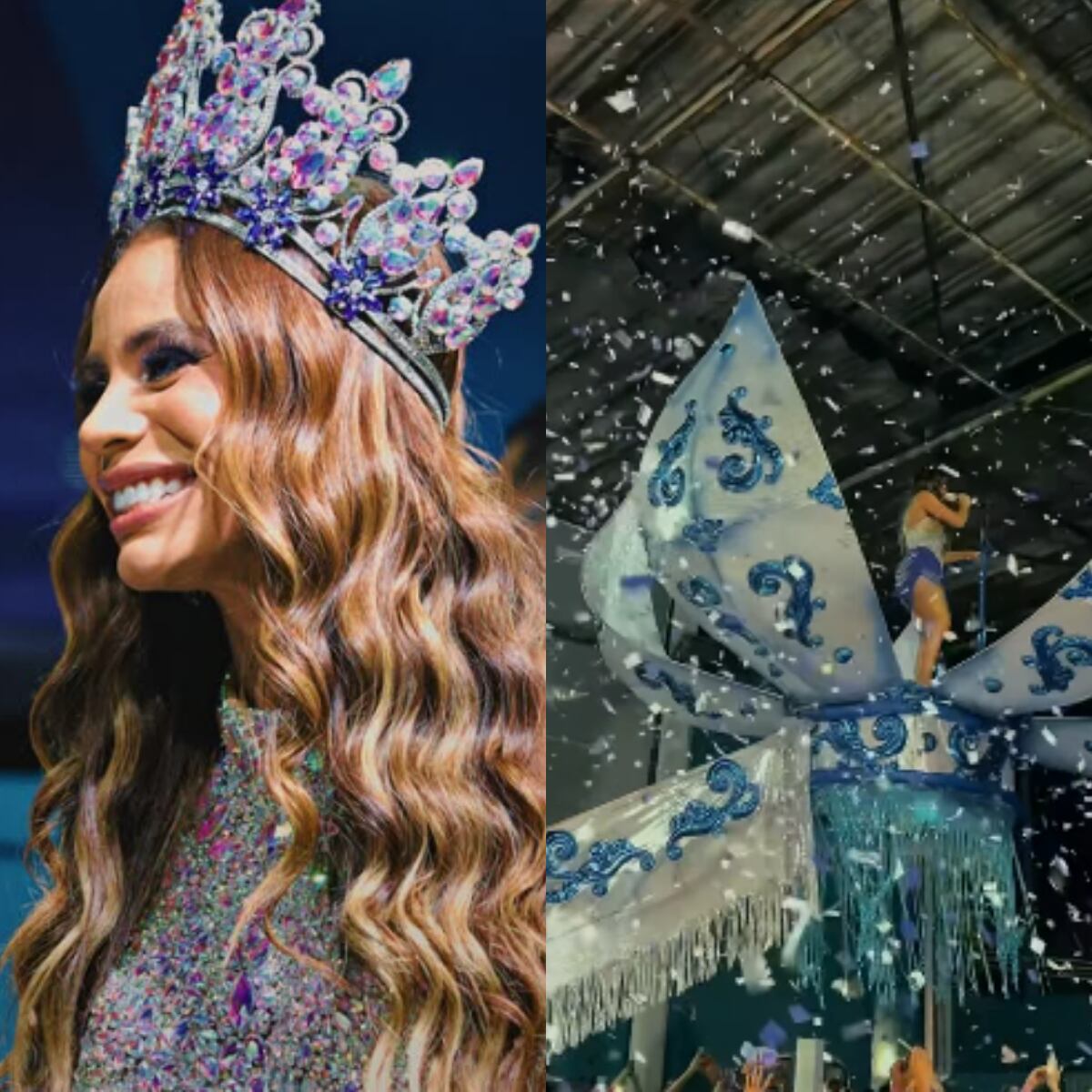 Lexa é coroada rainha de bateria e surge em ‘coroa gigante’ que lembra nave da Xuxa