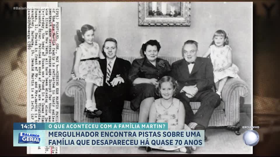 Mergulhador encontra pistas sobre família que desapareceu há quase 70 anos nos EUA