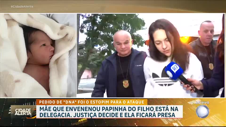 Mãe mata o próprio bebê envenenado em São Paulo