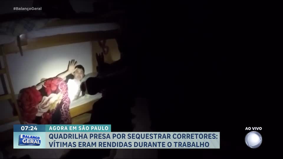 Polícia prende quadrilha especializada em sequestrar corretores de imóveis no litoral de São Paulo