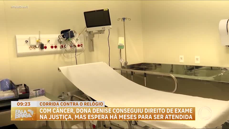 Fala Brasil Denúncia: Paciente enfrenta dificuldades para diagnóstico de câncer no SUS