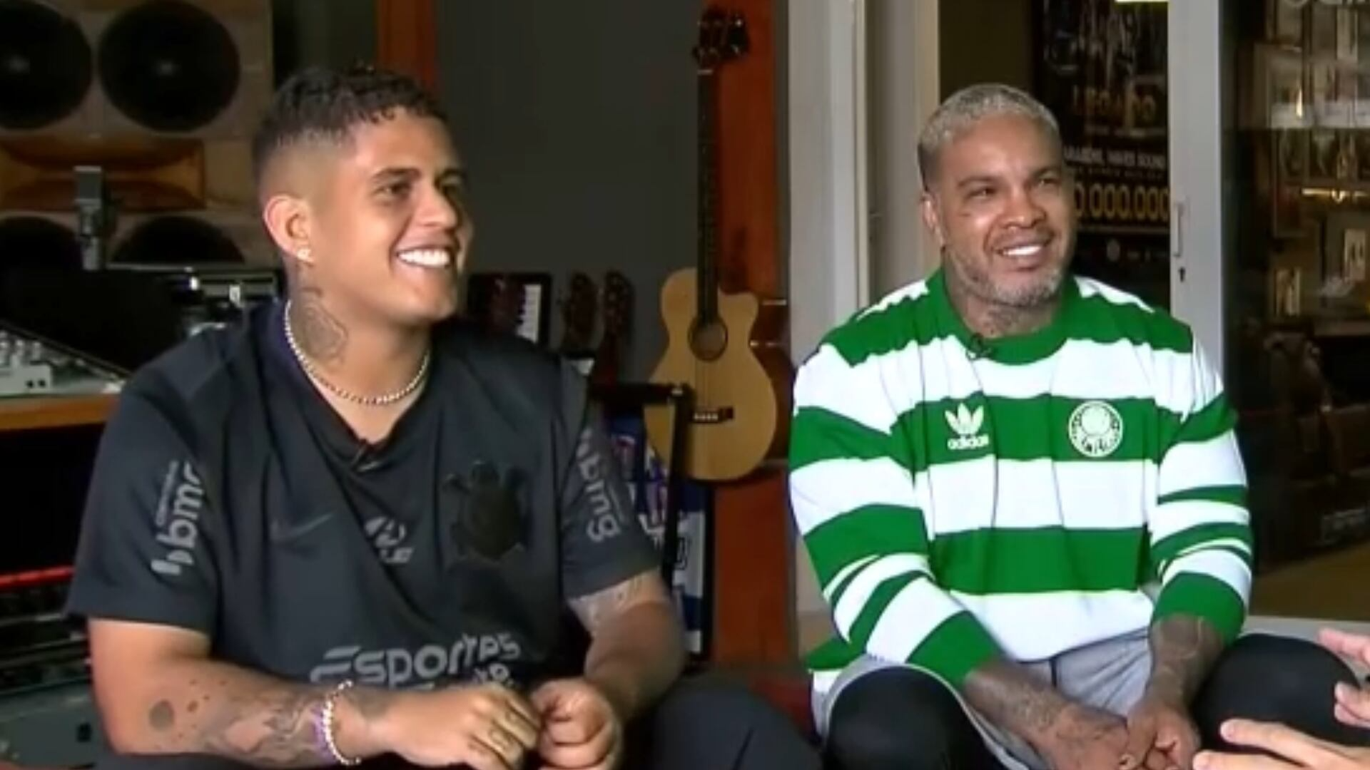 Clássico entre Corinthians e Palmeiras ‘divide’ família do pagodeiro Rodriguinho