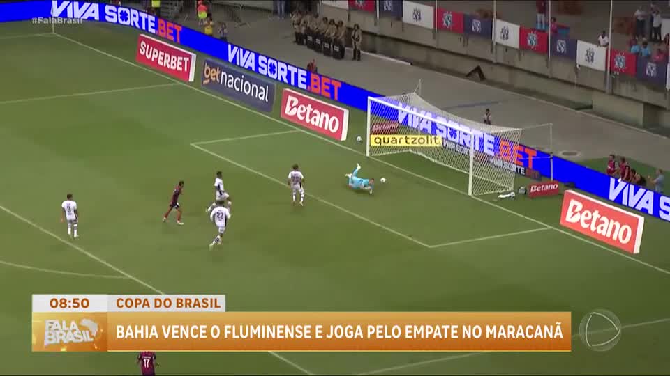 Fala Esporte: Bahia vence Fluminense e abre vantagem na Copa do Brasil