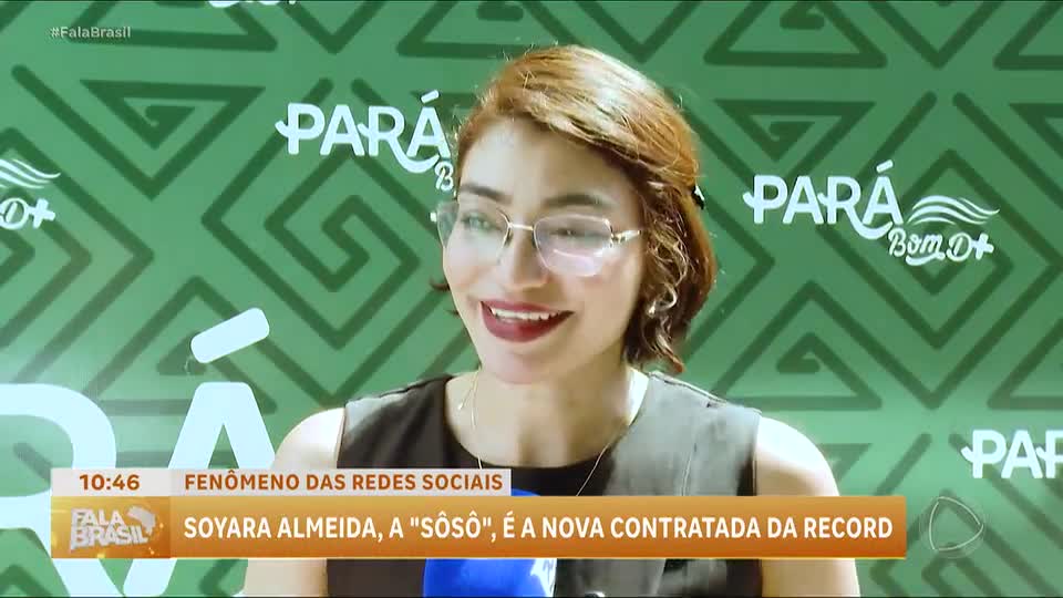 Soyara Almeida é a nova contratada da RECORD e estreia no Pará Bom D+ neste sábado (29)