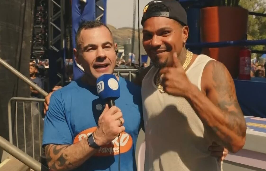 Naldo Benny fala a Tino Junior sobre indicações ao Grammy: 'Emoção'