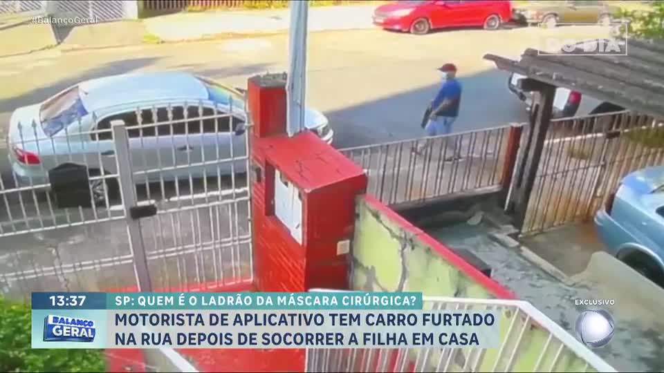 Reportagem do Dia: Motorista de aplicativo tem carro roubado enquanto socorria filha em São Paulo