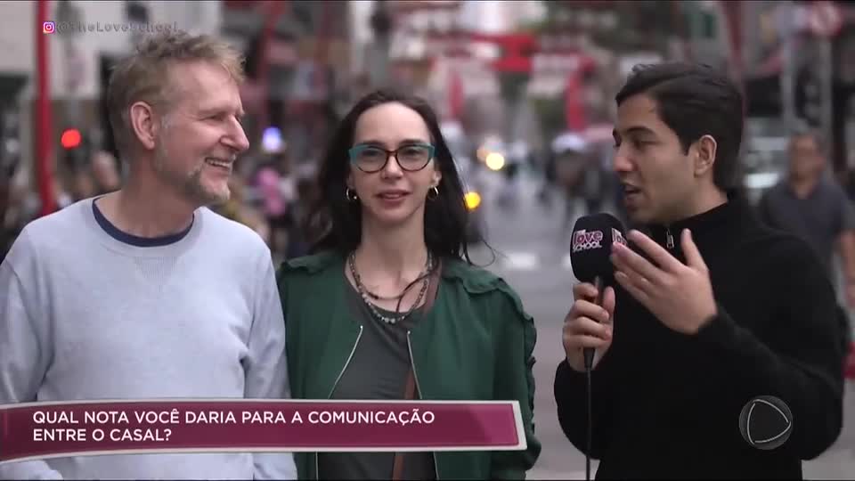 Veja o resultado de pessoas que deram notas para suas habilidades de comunicação com os parceiros