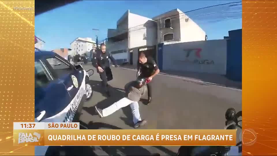 Polícia prende quadrilha especializada em roubo de cargas em SP