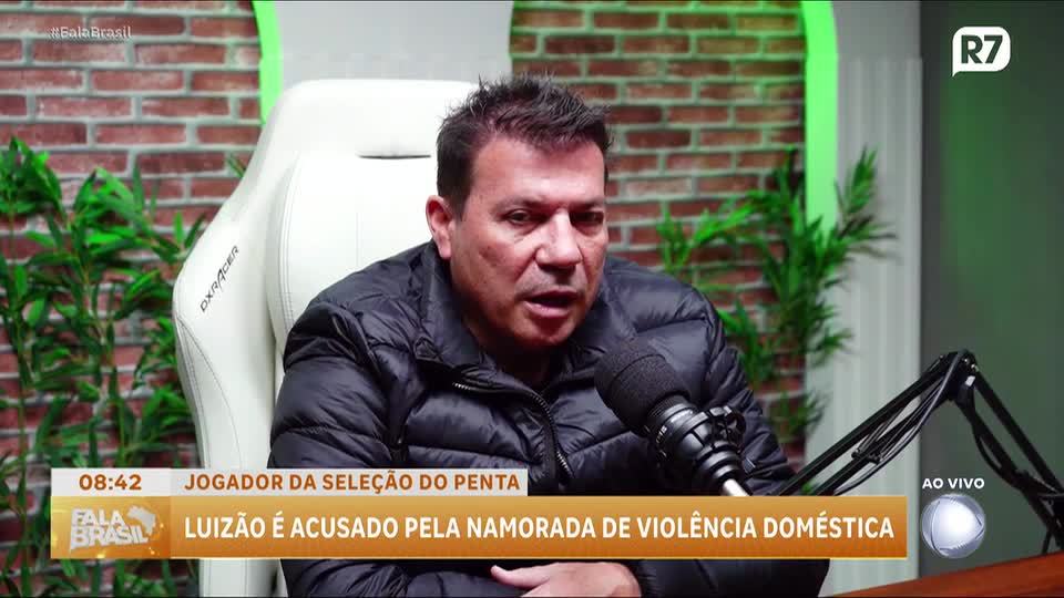 Ex-jogador Luizão, campeão do mundo com a seleção brasileira, é denunciado por violência doméstica
