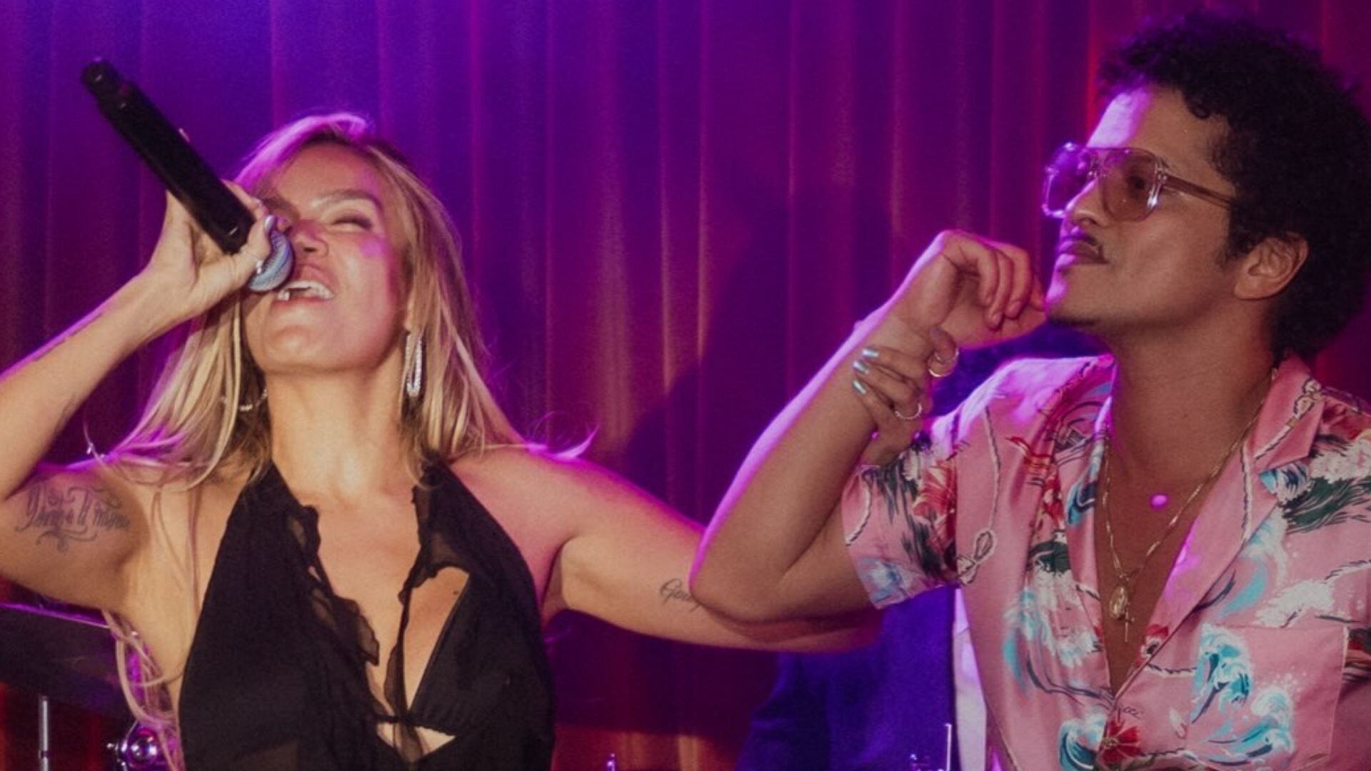 Tudo que acontece em Vegas fica em Vegas? Bruno Mars e Karol G comemoram nova parceria
