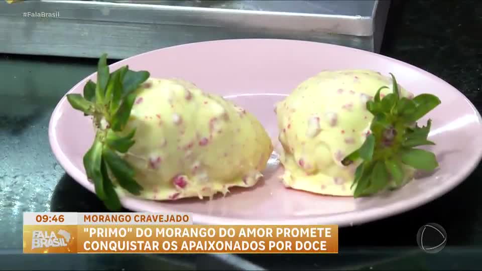 ‘Morango cravejado’: sobremesa diferenciada se torna a nova sensação das redes sociais