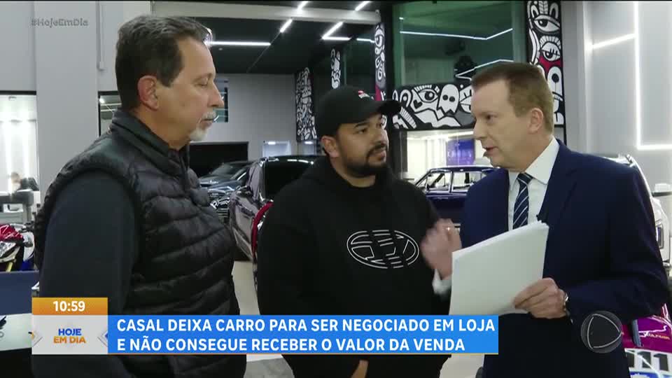 Patrulha do Consumidor: Casal luta para receber valor de carro em consignação