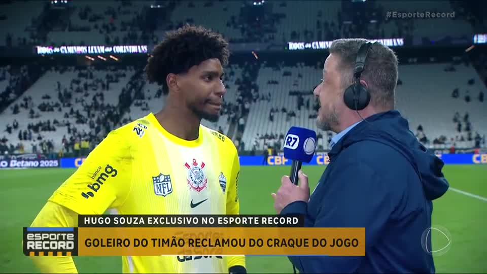 Hugo Souza brilha no Dérbi e fala sobre superação pessoal