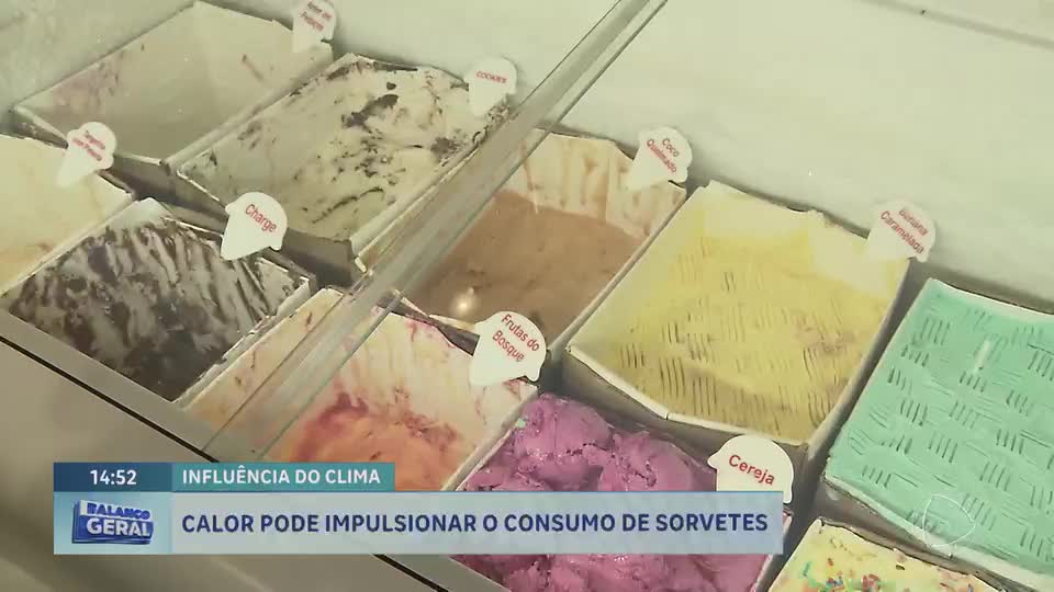 Vendas de sorvete no Distrito Federal crescem 40% com aumento das temperaturas