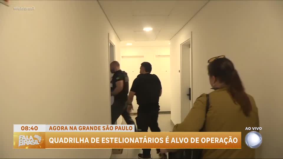 Operação policial em São Paulo mira líderes de fraudes financeiras