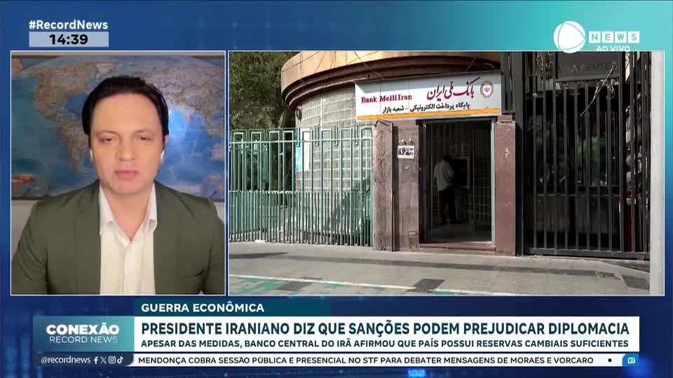 Presidente iraniano diz que sanções podem prejudicar diplomacia