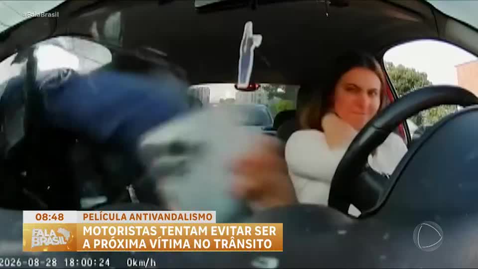Películas antivandalismo e atenção: motoristas de SP buscam proteção contra gangue do quebra-vidro
