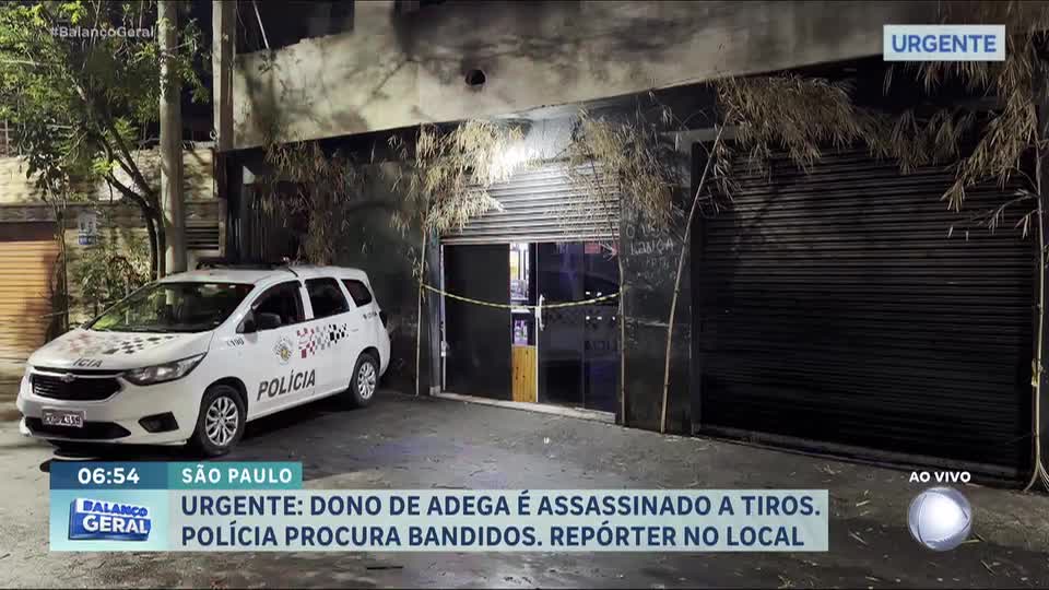 Dono de adega é assassinado a tiros dentro do próprio estabelecimento em Itaquaquecetuba (SP)