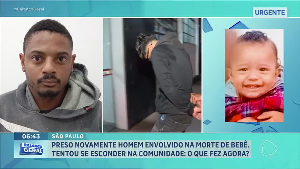 Homem envolvido na morte de bebê de 1 ano em 2024 é preso por tráfico de drogas na zona norte de SP
