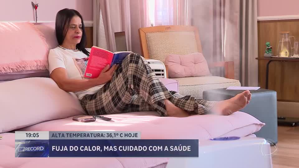 Calor extremo obriga moradores de Brasília a redobrar cuidados