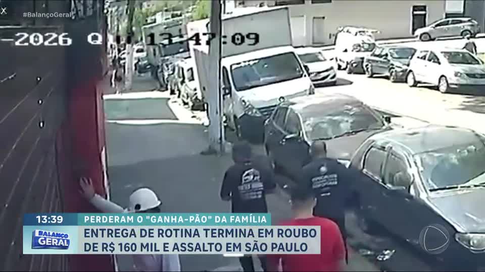Caminhoneiro e ajudante são sequestrados durante assalto em SP