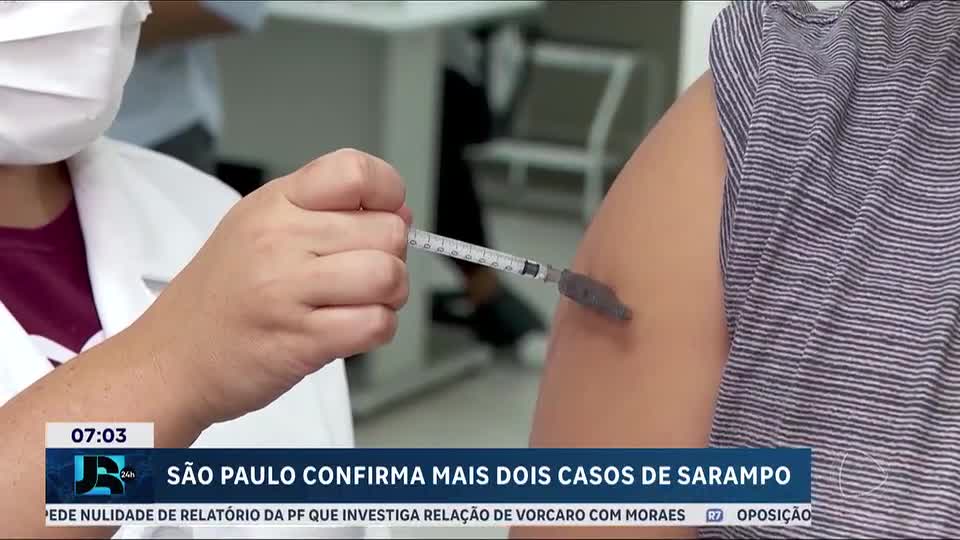 Estado de São Paulo confirma mais dois casos de sarampo
