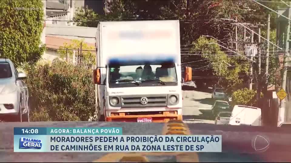 Balança Povão: Moradores da Vila Carrão enfrentam riscos com caminhões pesados na região