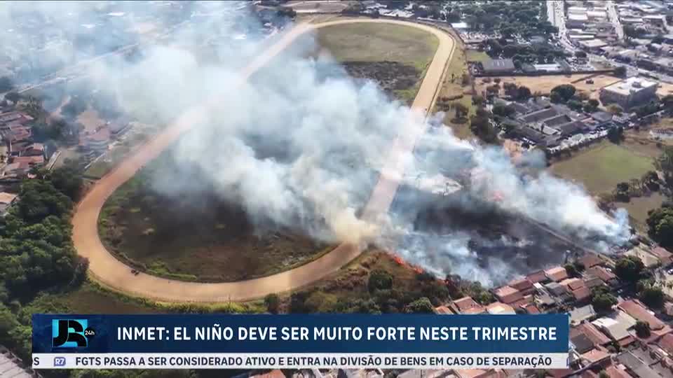 INMET alerta para possíveis efeitos do El Niño neste trimestre
