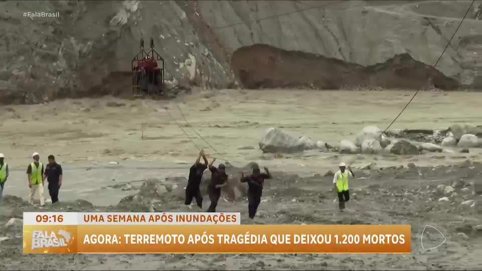 Após inundações, terremoto de magnitude 5 atinge o Tibete