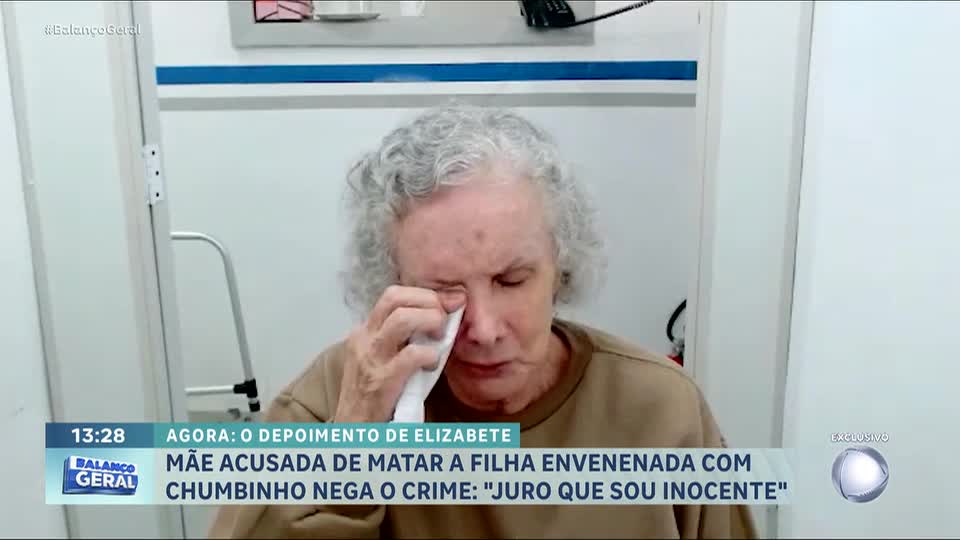 Elizabete Arrabaça nega envenenamento da filha em depoimento na penitenciária