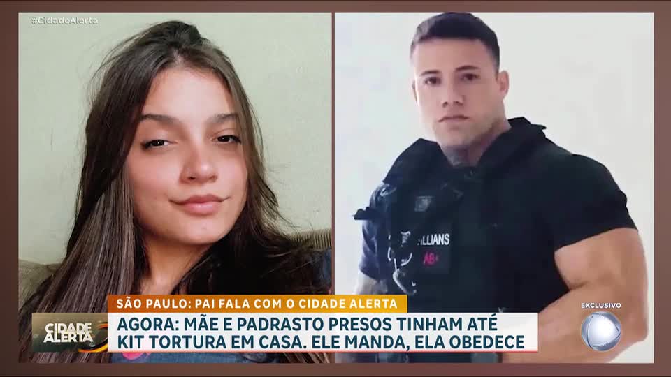 Mãe e padrasto são presos acusados de torturar bebê de 1 ano