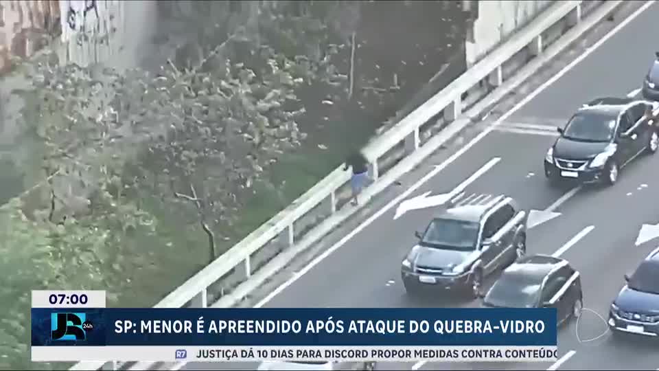 Menor de idade é apreendido após ataque da ‘Gangue do Quebra-Vidro' em São Paulo