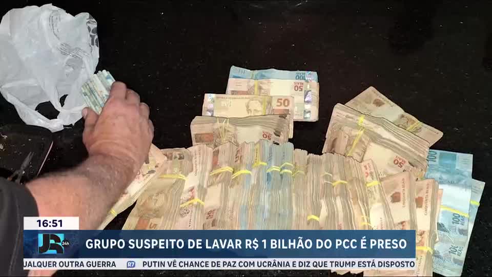 Polícia prende quatro suspeitos de lavar R$ 1 bilhão para o PCC em SP
