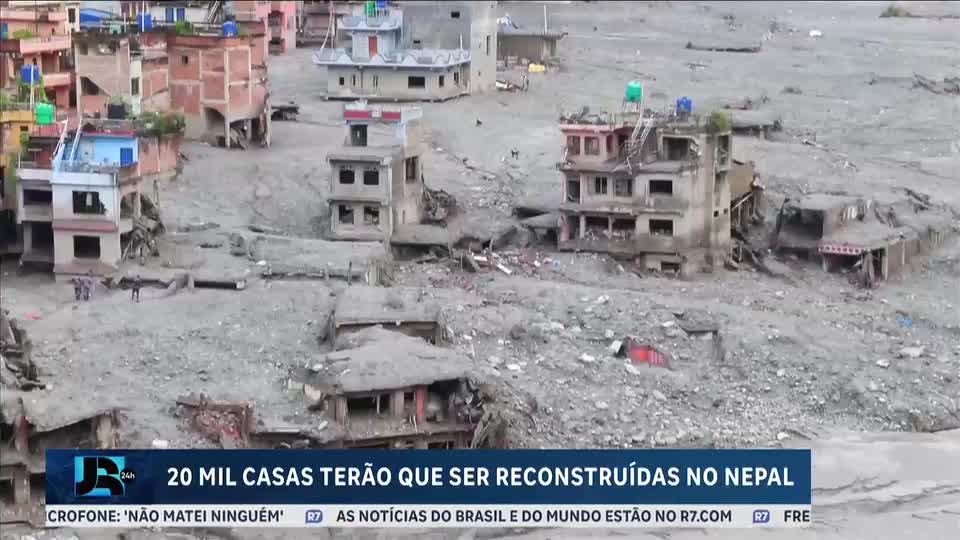 20 mil casas terão que ser reconstruídas no Nepal