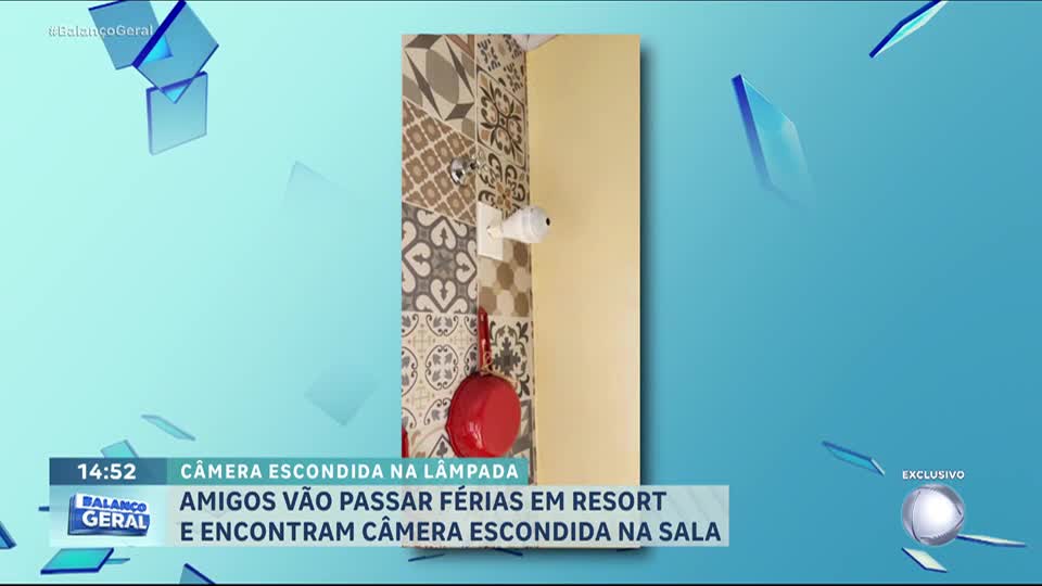 Amigos alugam pousada em Pirenópolis (GO) e descobrem câmera escondida na sala