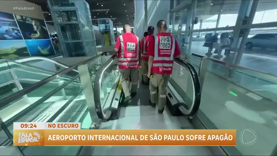 Apagão em Guarulhos coincide com chegada dos Los Angeles Chargers