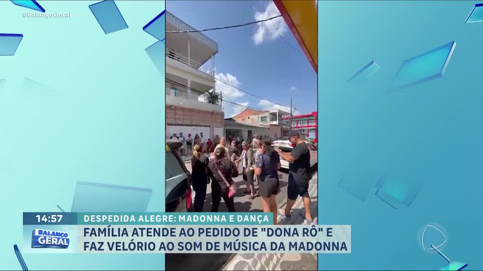 Família atende pedido e transforma velório em celebração com música e dança