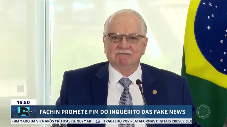 Edson Fachin pede parecer da PGR sobre investigação de Moraes contra Mendonça