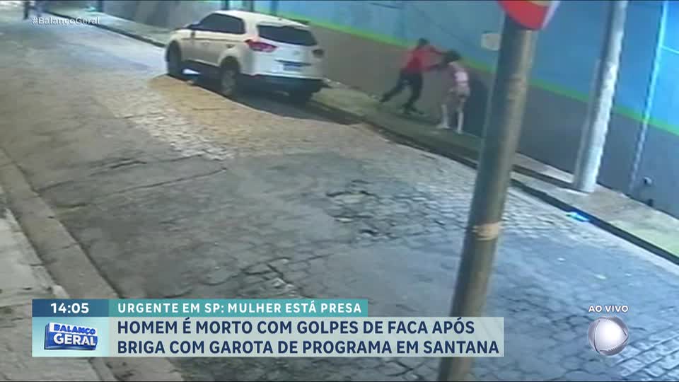 Homem é morto a facadas após discussão com garota de programa em São Paulo