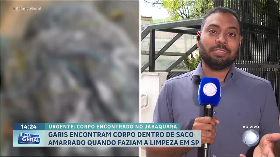 Corpo é encontrado em saco de lixo no Jabaquara, zona sul de SP