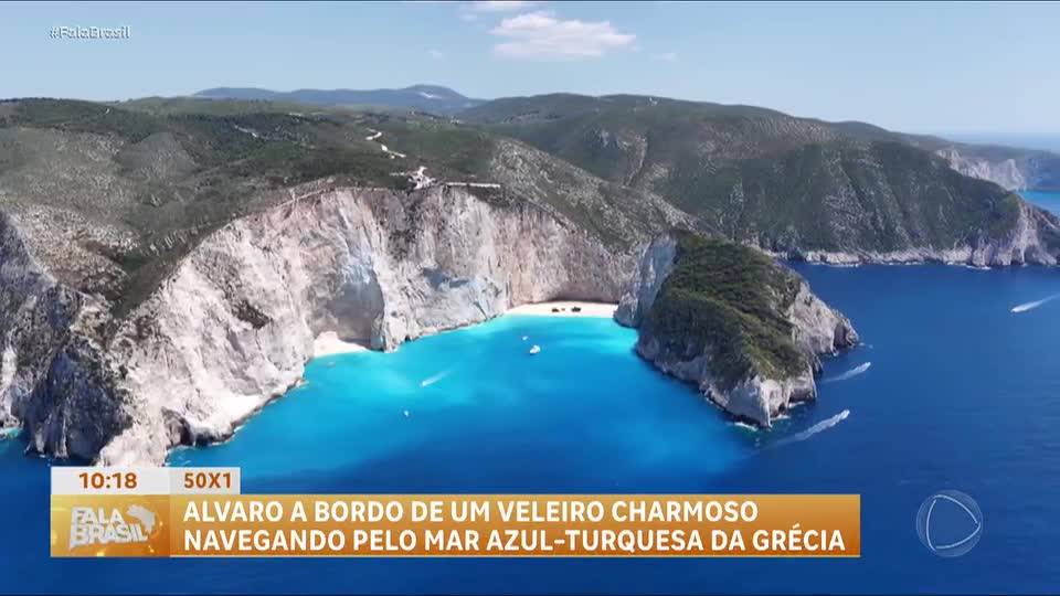 50 x 1: Viagem de veleiro pelo Mar Jônico revela belezas da Grécia