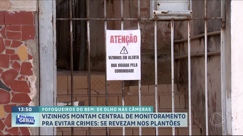 Fofoqueiros do bem: vizinhos montam central de monitoramento para se proteger de criminosos