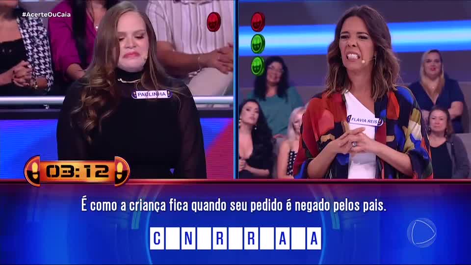 Empresária Paulinha Leite é a primeira eliminada do Acerte ou Caia! deste domingo (5): 'Faz parte'