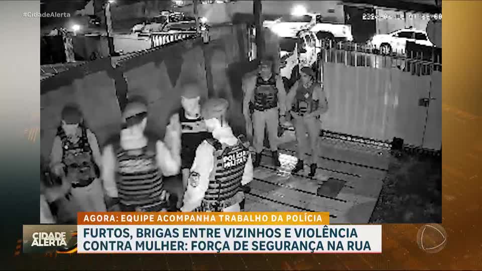 Deu B.O: Cidade Alerta acompanha a Polícia Militar em ocorrências de perturbação e violência